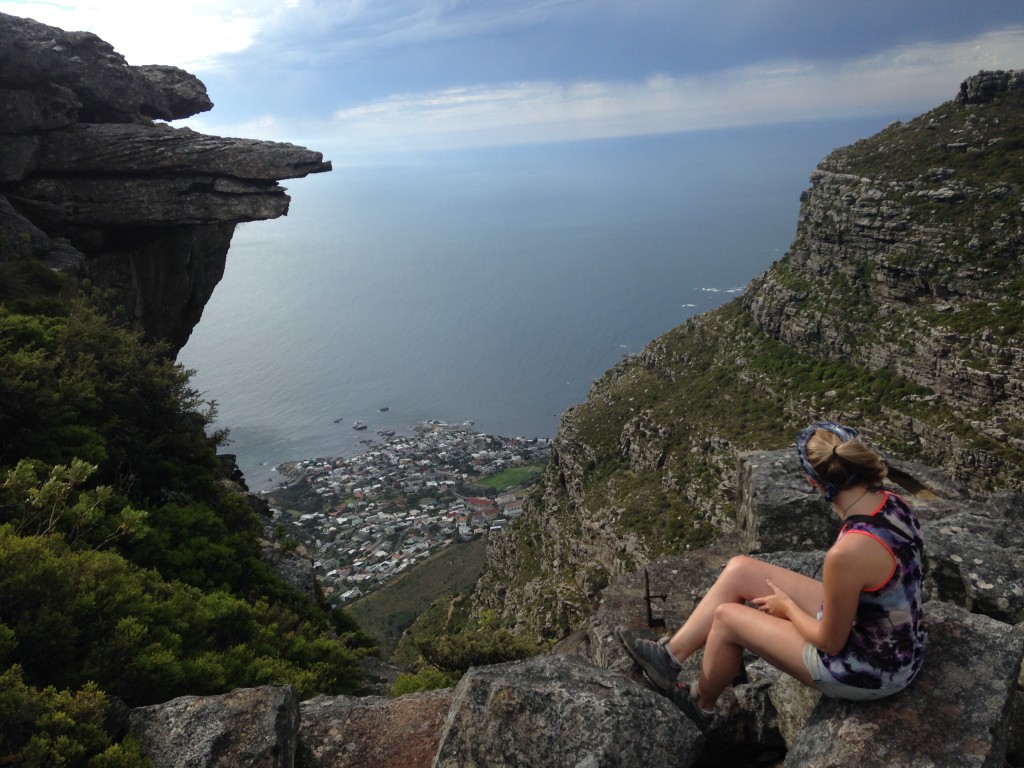 Table Mountain trekking in South Africa