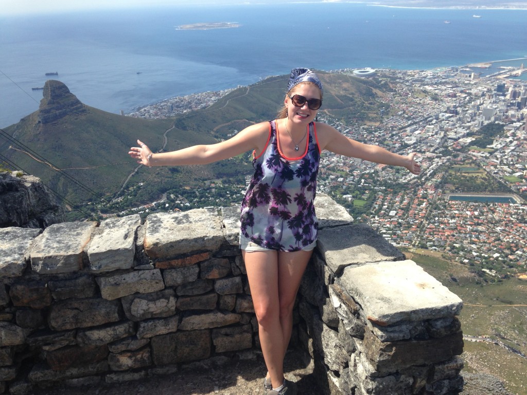 On top of Table Mountain