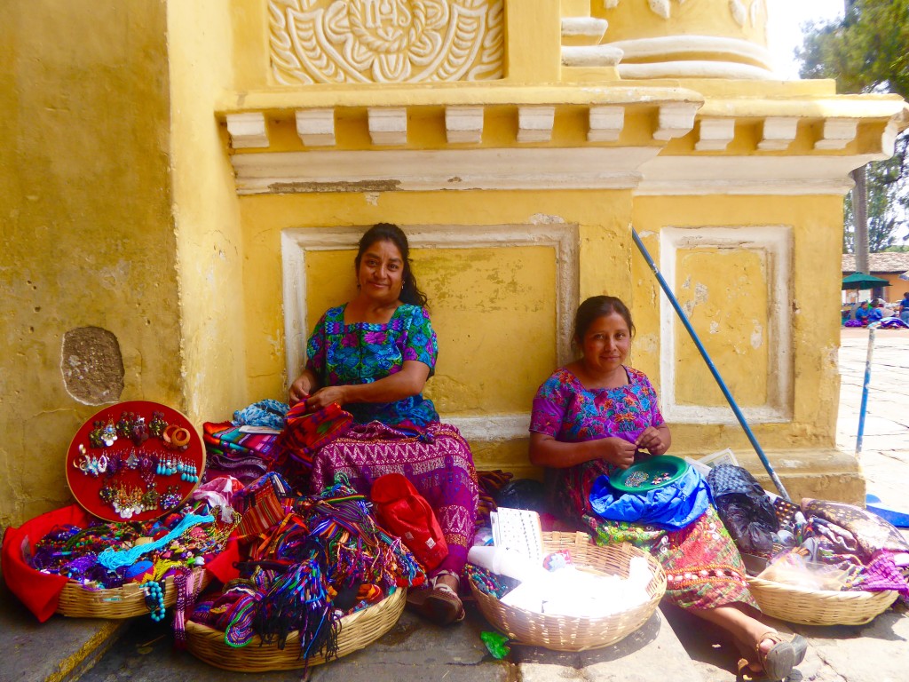 street vendors in Antigua Guatemala