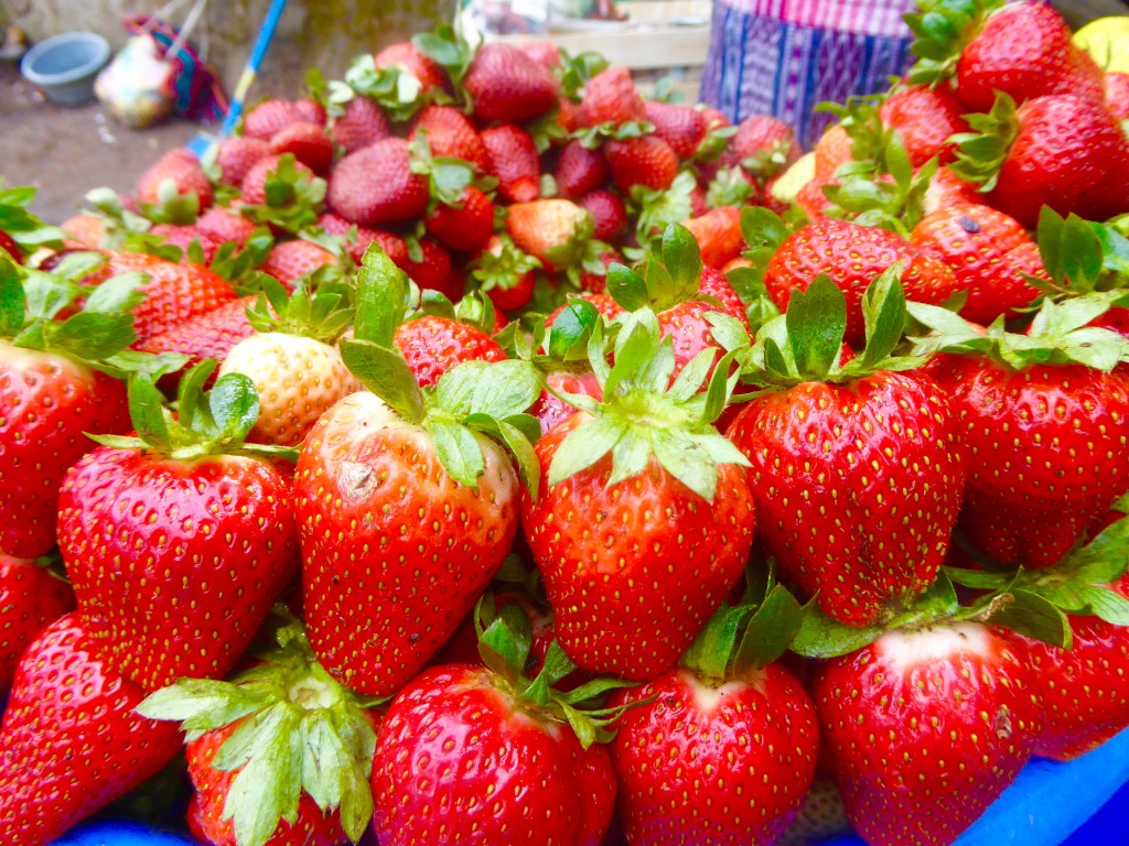 street fruit in Antigua, Guatemala