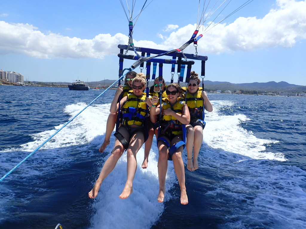 Parasailing in San Antonio Ibiza