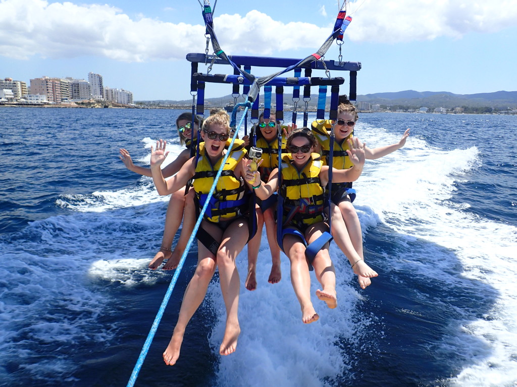 Parasailing in San Antonio Ibiza