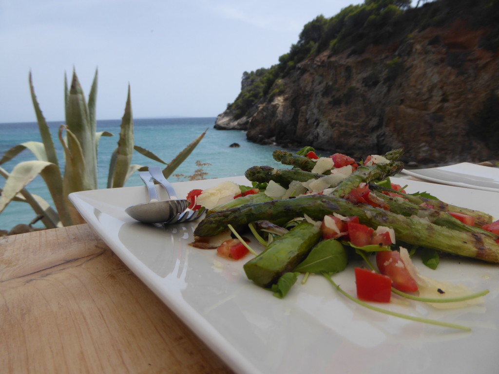 Food at Amante beach resort, Ibiza