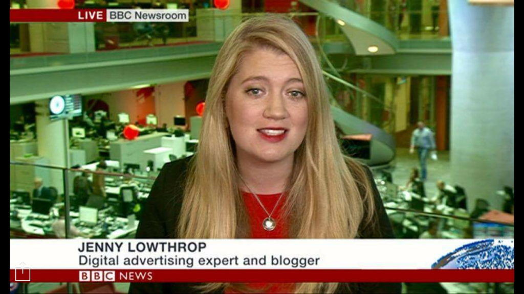 BBC World news interview Jenny Lowthrop