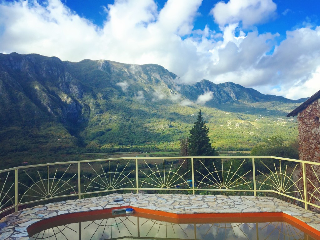 Swimming pool in Bar, Montenegro