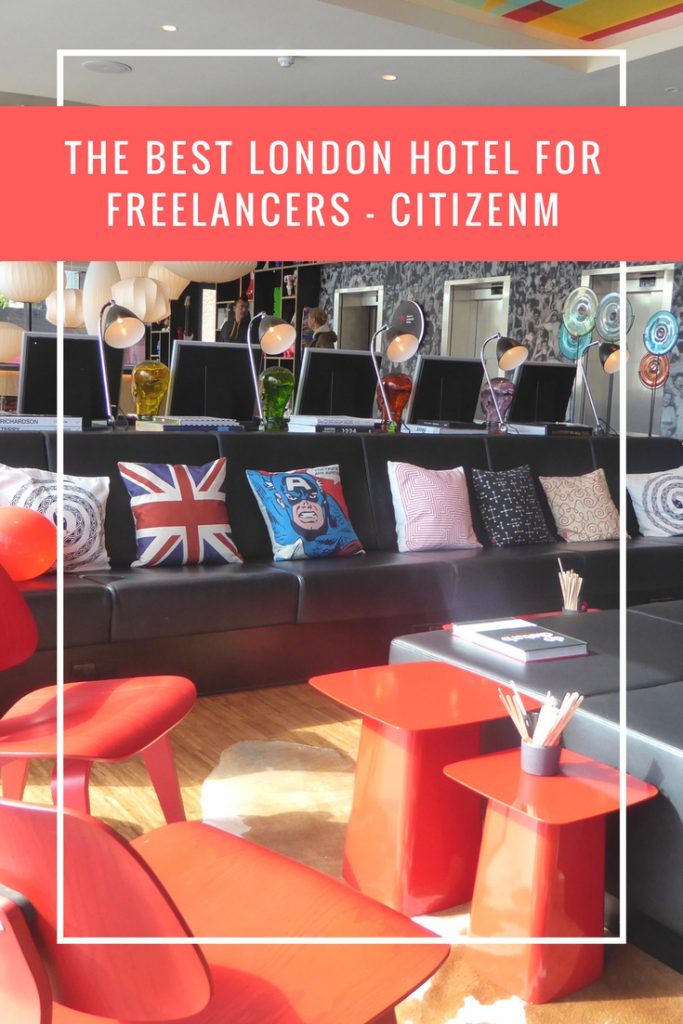 The best London hotel for freelancers - CitizenM