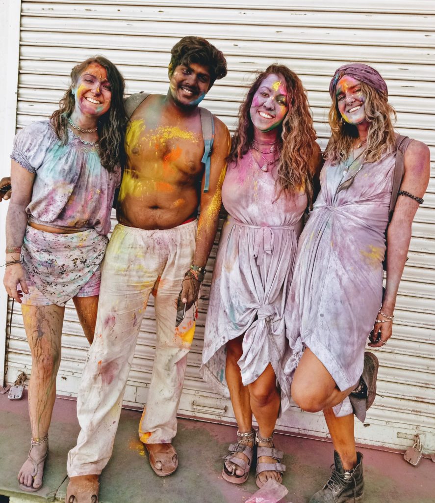 Holi festival in Pushkar - AFTER