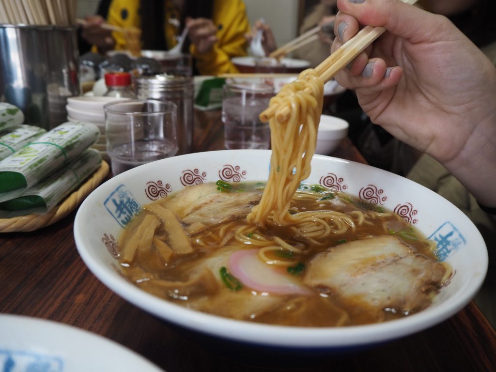 ramen noodles in Wakayama