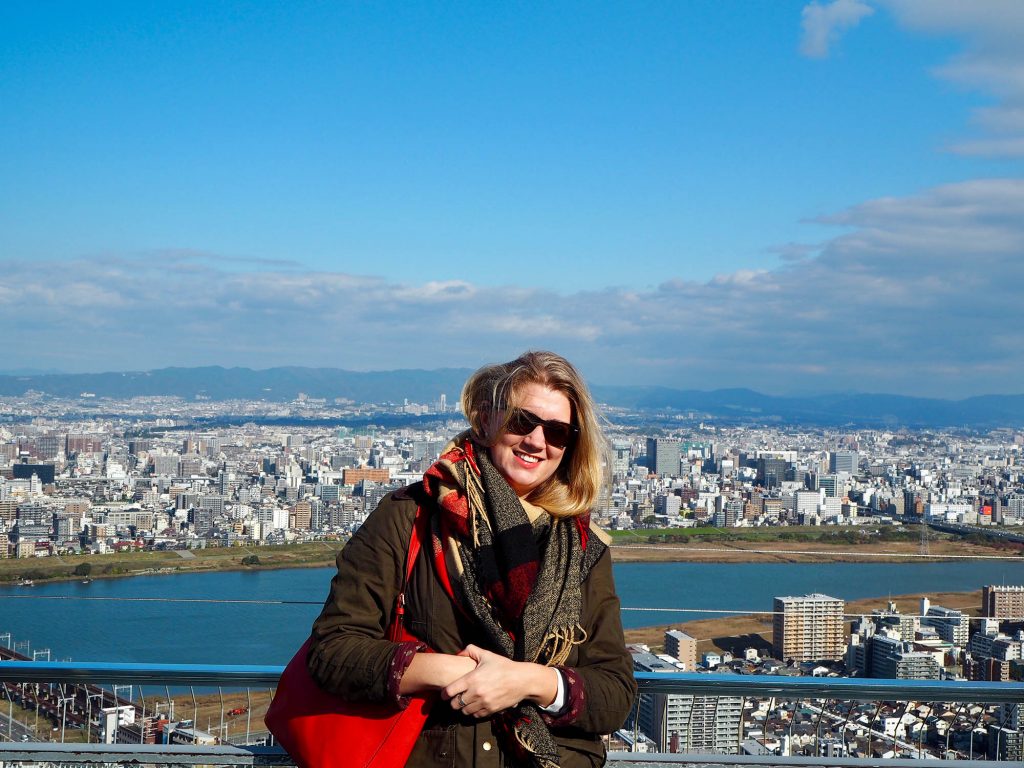 Views across Osaka from the Umeda Sky Building