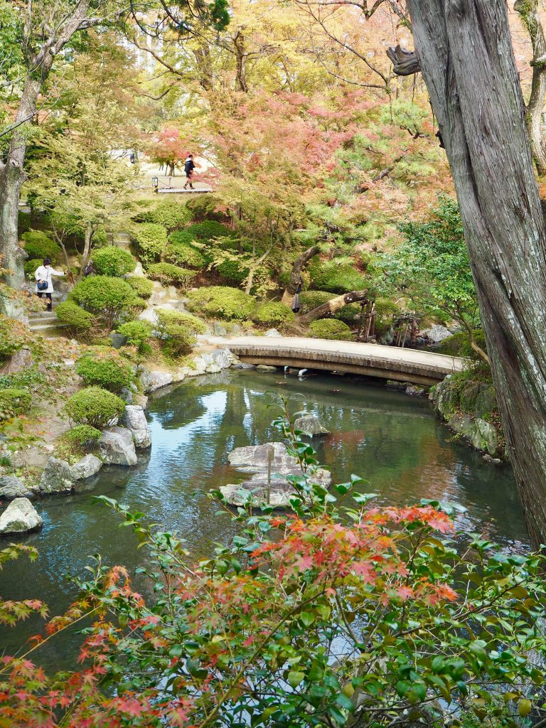 Momijidani garden in Wakayama Castle