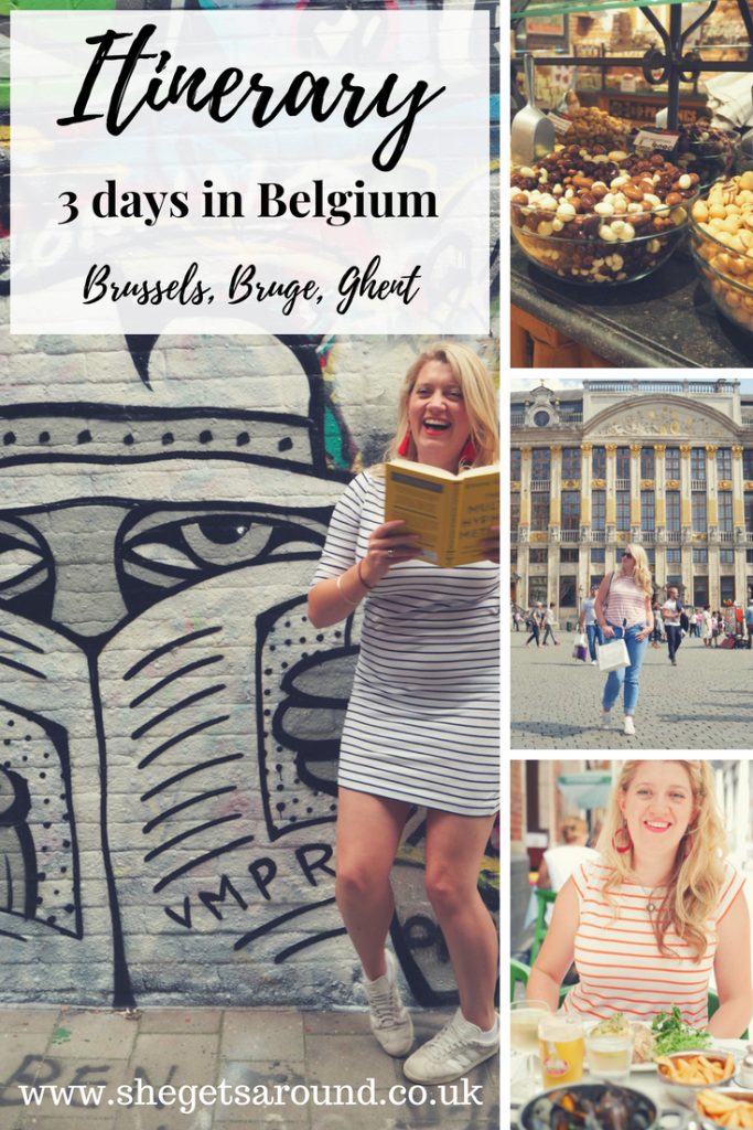 An itinerary for 3 days in Belgium - Brussels, Bruge and Ghent