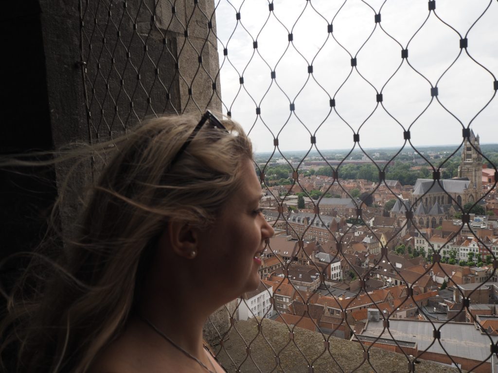 The Bruge Belfry - views from the top