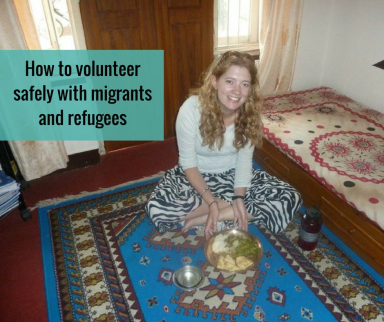 How to volunteer safely with migrants and refugees