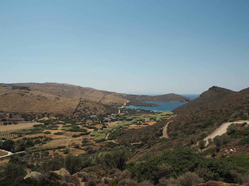 the view from Heliadas villas, Andros