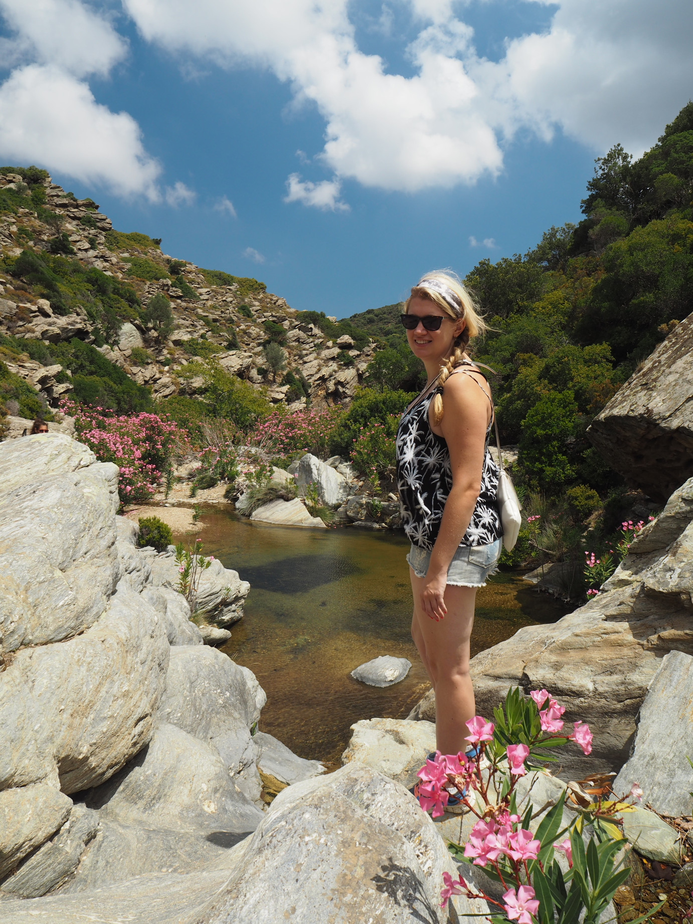 Hiking in Andros - WATERMILLS OF FROUSSEOI - Route 14