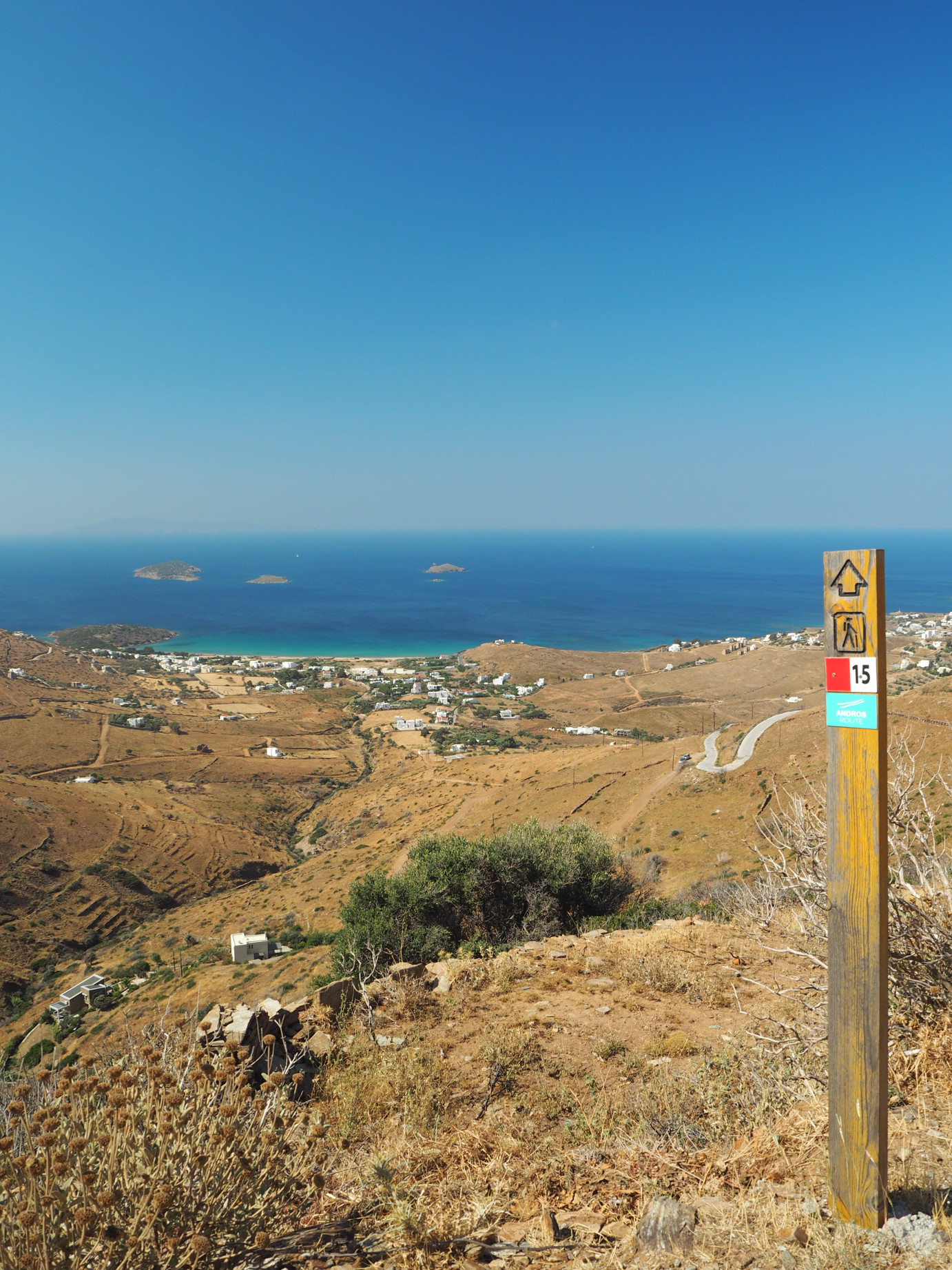 Best hiking trails in Andros - route 15