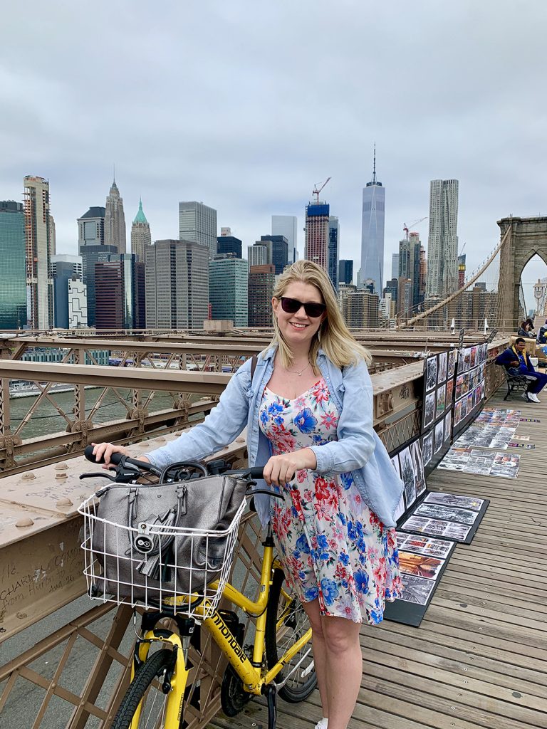 24 hour New York Pass - Brooklyn Bridge cycling