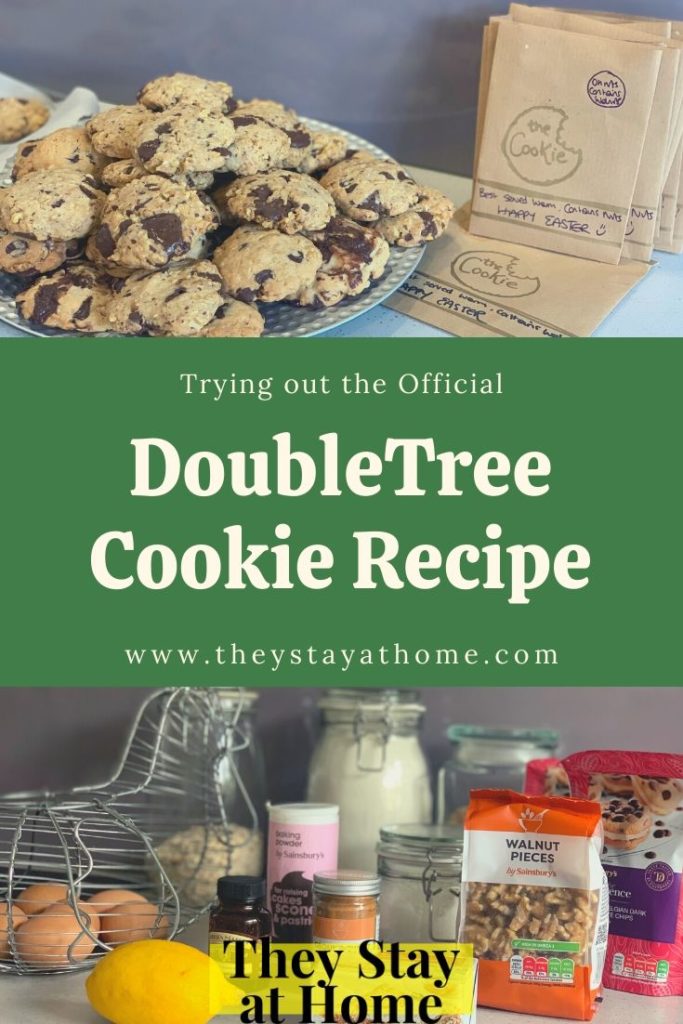 Trying out the official doubletree cookie recipe