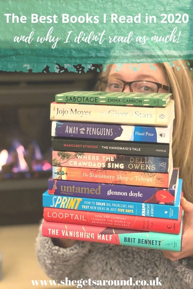 Best Books I Read (and why I didn't read as much) in 2020 - She Gets Around