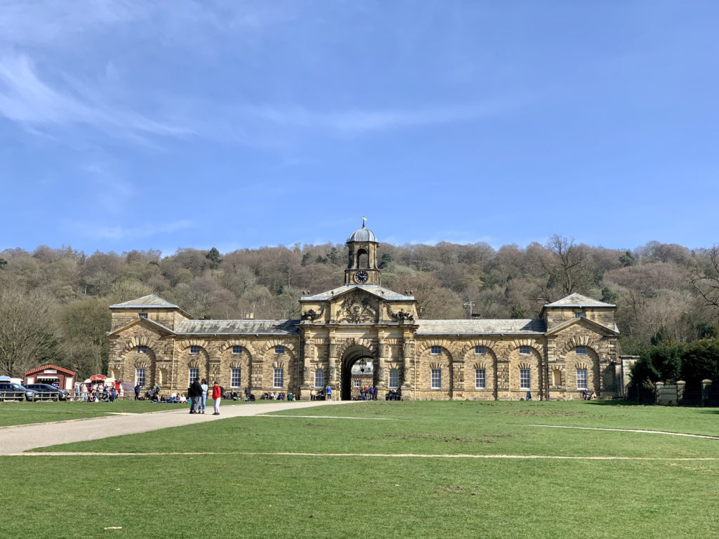 The shop and cafe at Chatsworth House