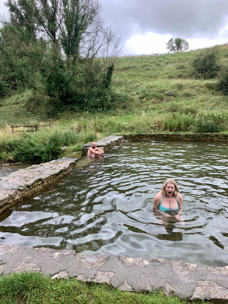 Wild Swimming in Youlgreave, River Bradford