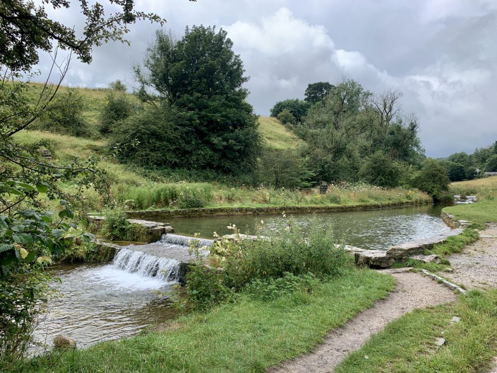 The Wier Wild Swimming in Youlgreave, River Bradford