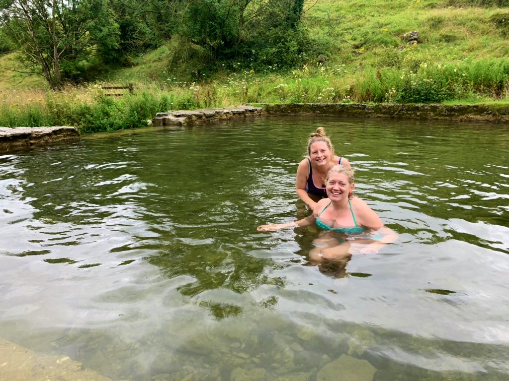 Wild Swimming in Youlgreave, River Bradford