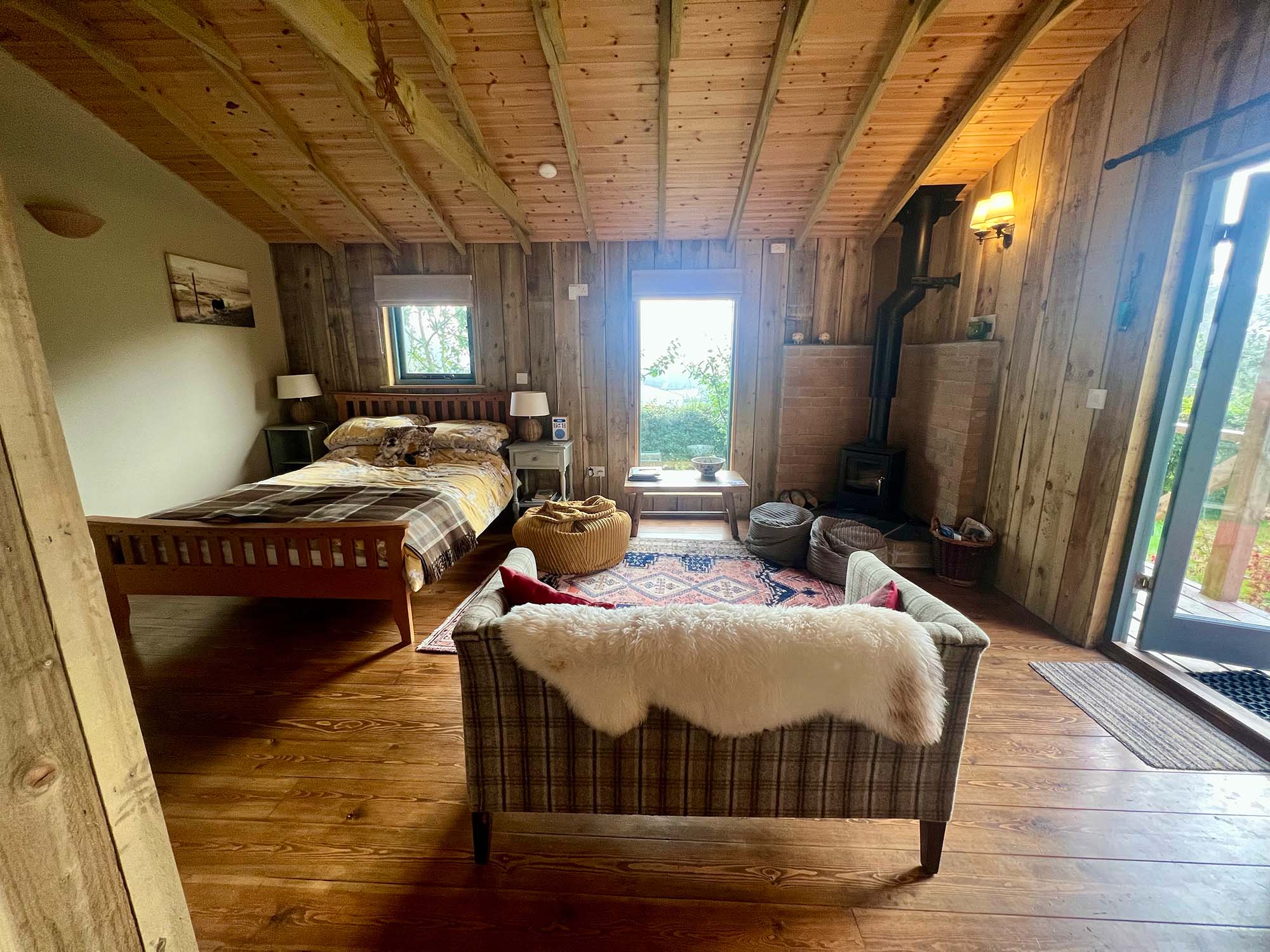 Luxury Glamping in Dartmoor National Park – room with a view