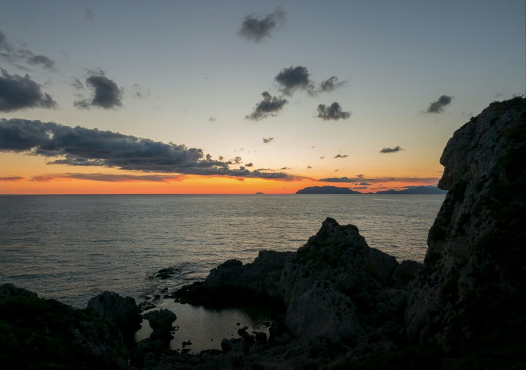 Natural pools of Italy 